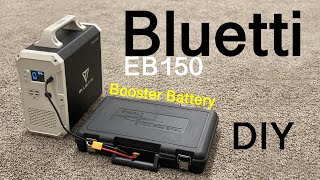 Solar Generator Bluetti150 DIY Booster Battery Pack