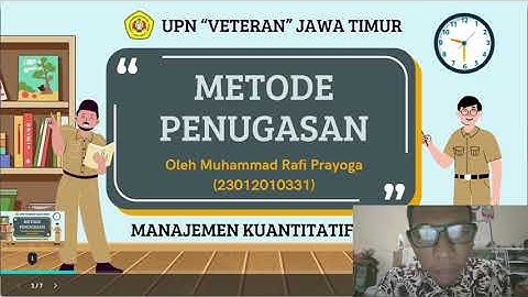 Tutorial Penyelesaian Kasus Metode Penugasan Dengan Menggunakan Aplikasi POM For Windows