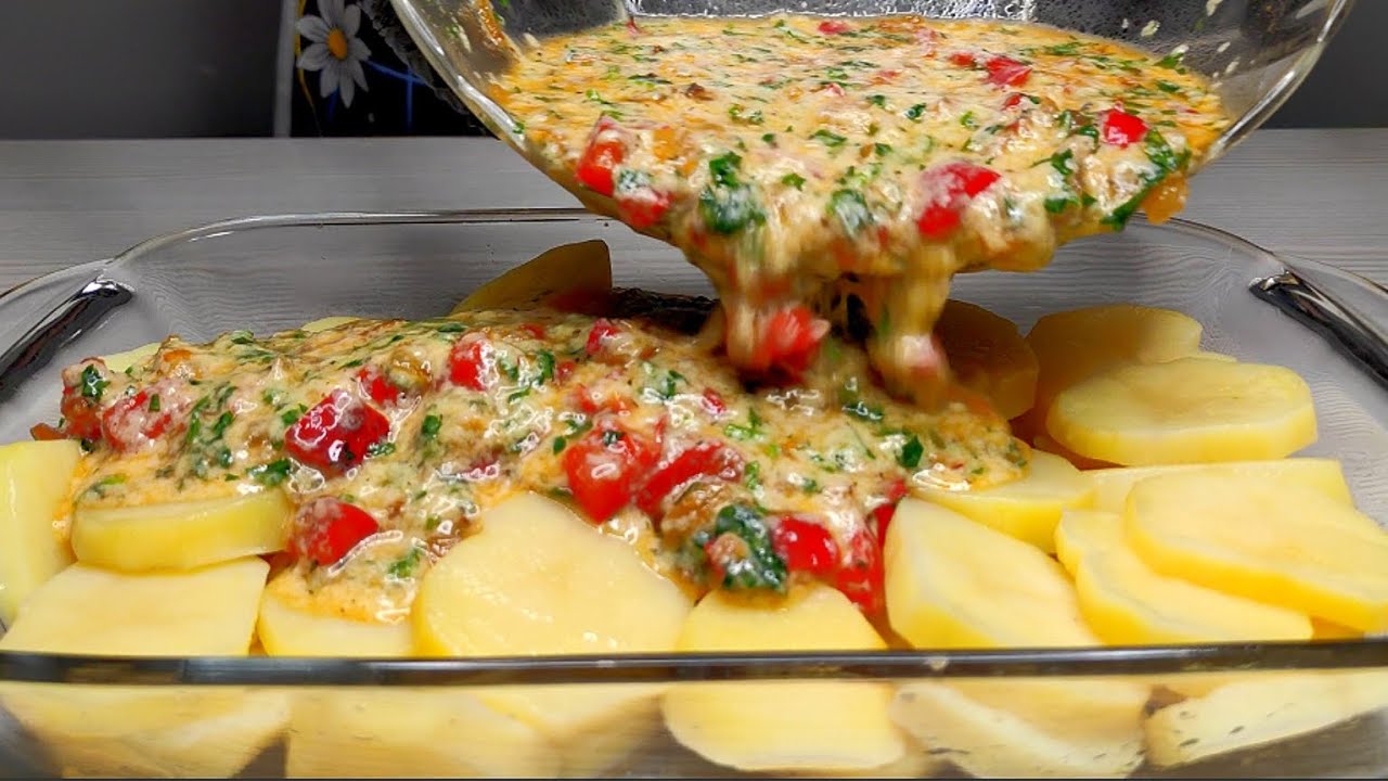 The most delicious potato recipe! You will cook it every day! - YouTube