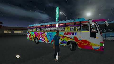 AMVJ  bus  mod  for  bussid free  download