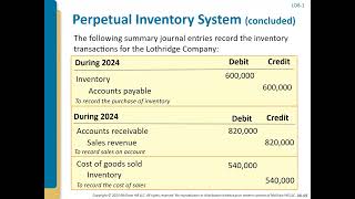 ACC 3310 - Chapter 8 Part 1 - Inventory Accounting - Perpetual and Periodic