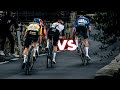 Epic cycling battles  wout van aert vs mathieu van der poel vs tadej pogaar