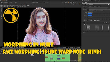 Nuke Tutorial - Morphing in Nuke | Face Morphing Tutorial using Spline Warp node in Nuke [Hindi]