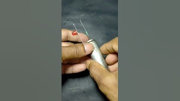 continuity tester using resistance led 3.7v battery 3.7