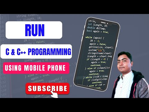 Programming in C/C++ Using Android Mobile - YouTube