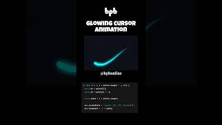 Neon Pulse 2026: Create a High-Performance Glowing Cursor with HTML5 Canvas & JS! 🌟✨