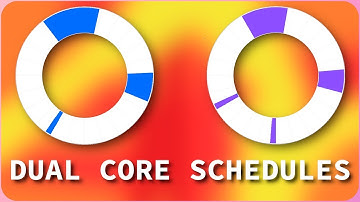 Dual Core schedules [Polyphasic schedules explained]