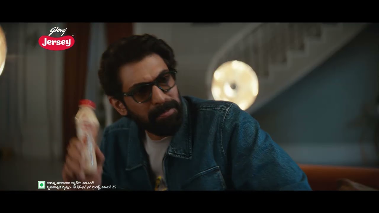 Godrej Jersey Badam Milk with 2X Energy: Feat Rana Daggubati
