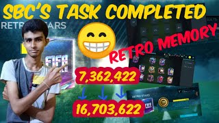 SBC'S Task in retro star FIFA MOBILE 20 . How to make money 12,500,000 ? screenshot 5