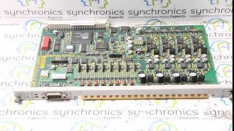 Siemens - SIMATIC TI505 6IN/4OUT Analog Module 505-7012A Repaired at Synchronics