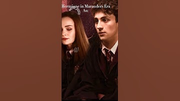 Hermione in Marauders Era Au. #potterhead #keşvet #marauders #ships