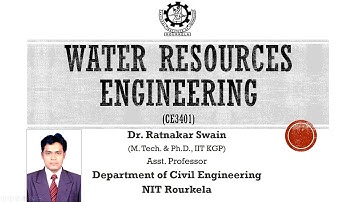 Hydrology/Water Resources Engineering Lecture 22 (Flood Control, River Training Works)
