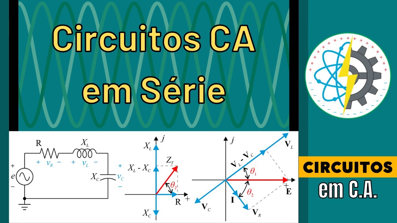 Aula 101 Circuitos em Corrente Alternada em Série Diagrama Fasorial e de Impedância YouTube Aula 101 Circuitos em Corrente Alternada em Série Diagrama Fasorial e de Impedância YouTube