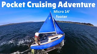 puget sound micro cruising adventure | 3 days trailer sailor sailing | trailerable sailboat cruising