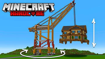 I Built a WORKING CRANE with MODS!