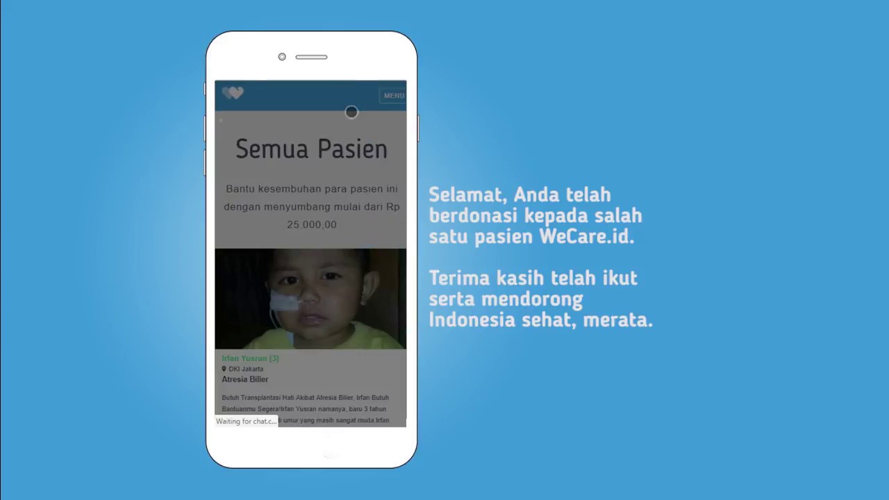 Cara Donasi | WeCare.id