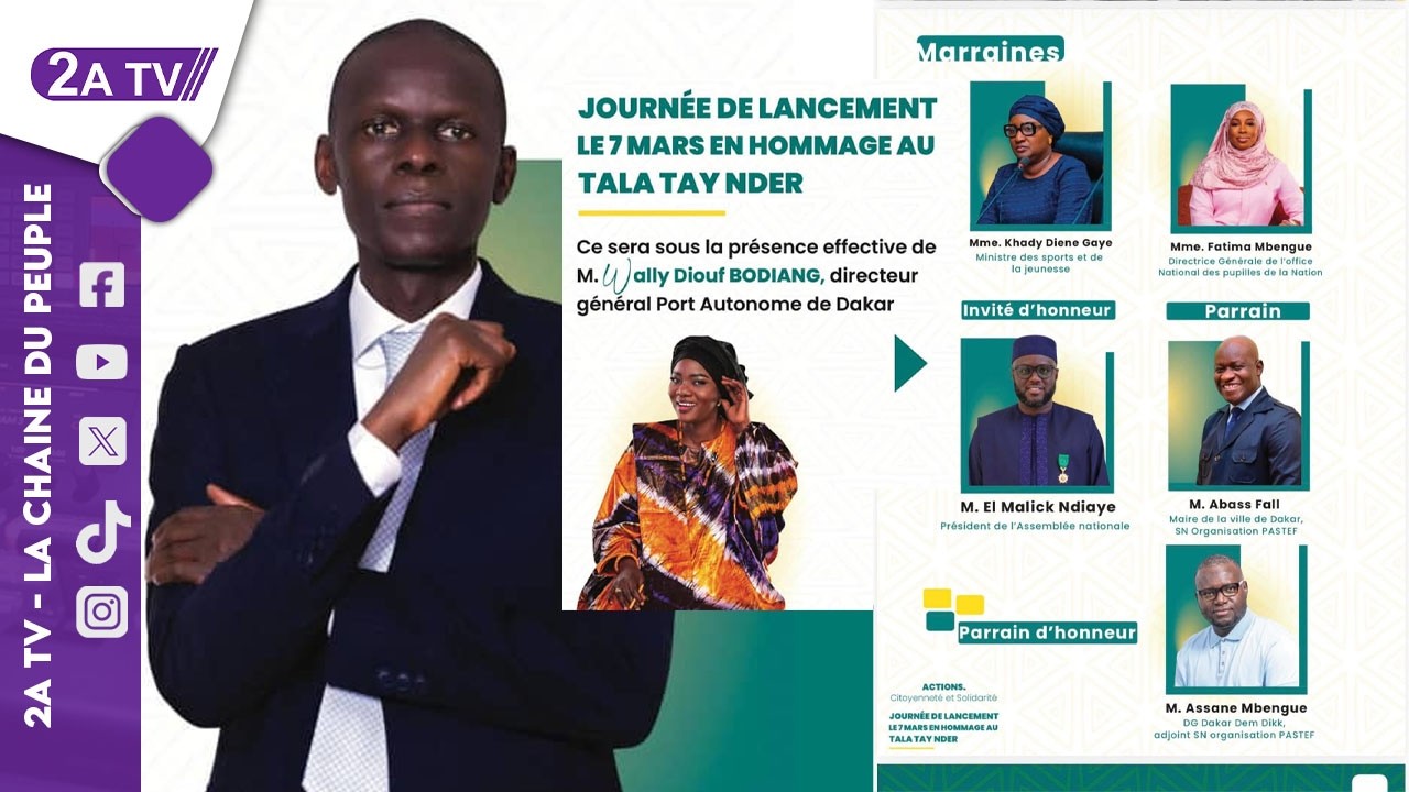 DIRECT: Journée de lancement le 07 Mars en Hommage au Tala Tay NDER
