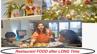 Bahar Ka Khana after a long Time | Christmas Cake Icing | Indian Vlog in Germany | Vlogger Smita