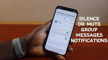 How to Silence or Mute Group Message Notifications on iPhone