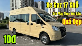 Xe Gaz 17 Chỗ Sơn Màu Theo Yêu Cầu Có Được Không? | Xe Khách Gaz 17 Chỗ by Kiên Xe GAZ 829 views 10 months ago 10 minutes, 12 seconds