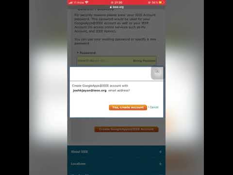How to get IEEE Domain Email