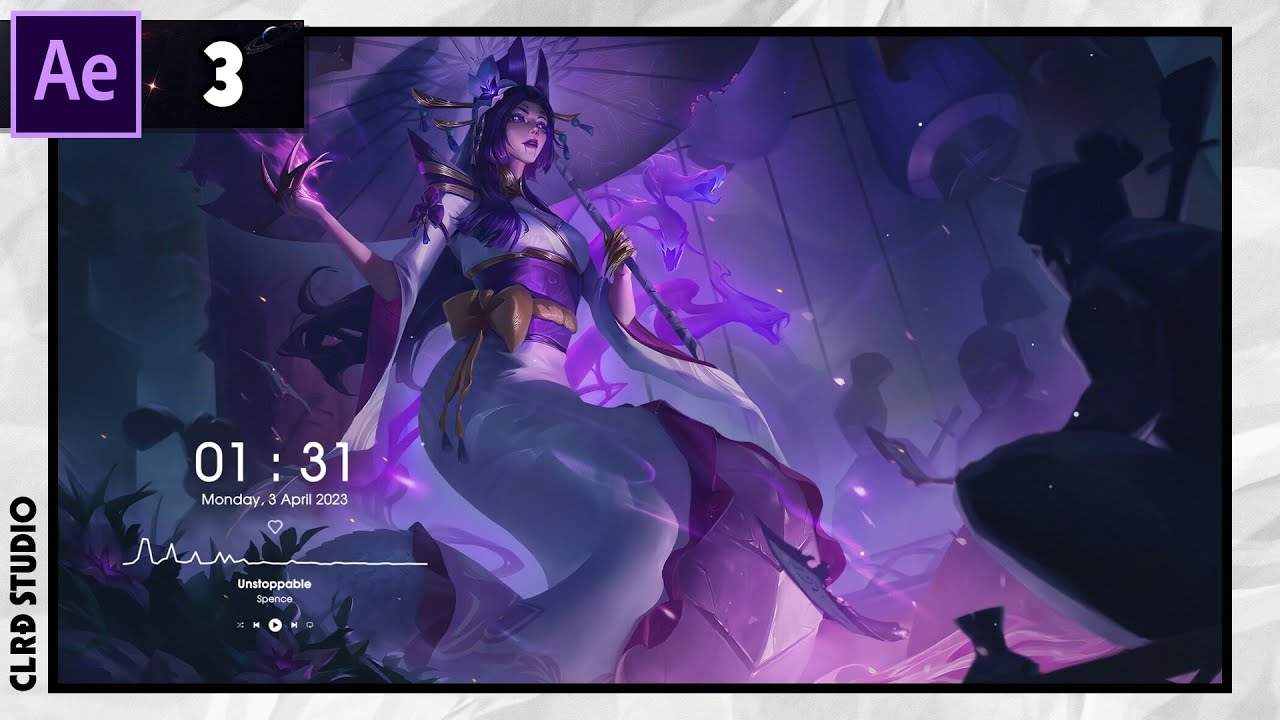 Free Download | Share Audio Spectrum Project #3 | After Effect Tutorials | CLRD Studio