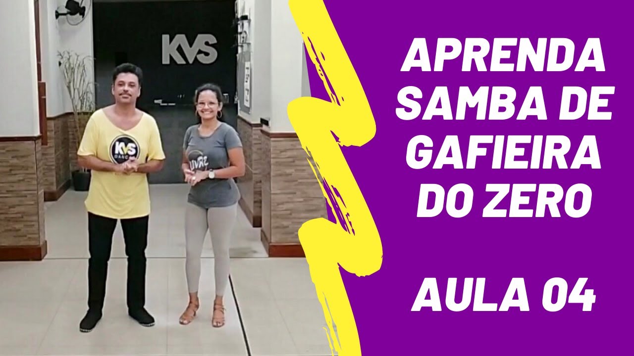 Aprenda Samba de Gafieira do Zero com  Kadu e Vivi - AULA 04 de 4