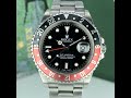 2001 vintage rolex gmt master ii 16710 coke k serial unpolished faded insert with box