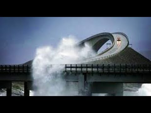 Dangerous Atlantic Road Norway