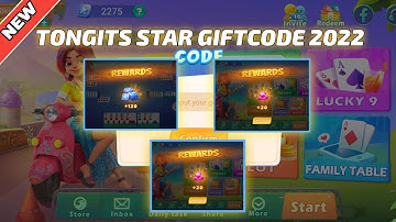 TONGITS STAR NEW GIFTCODE 2022 | TONGITS STAR CODE 2022 | FREE DIAMONDS | GIFTCODE