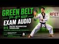 Green Belt — 7th–6th Kup Audio Training