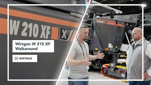 Wirtgen W 210 XF Walkaround