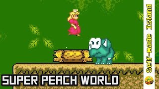 Super Peach World • Super Mario World ROM Hack (SNES/Super Nintendo)