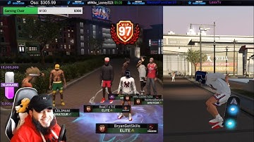 NBA 2K19 - 97 OVERALL PURE SHARPSHOOTER + HOVERBOARD LIVE REACTION l PARK GRINDER