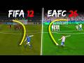 Antoine Griezmann Freekick in Every FIFA | FIFA 12 - EAFC 26 |