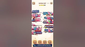 bird sort 2 color puzzle solution niveau 327 #games #gaming #puzzle #puzzlegame #androidgames