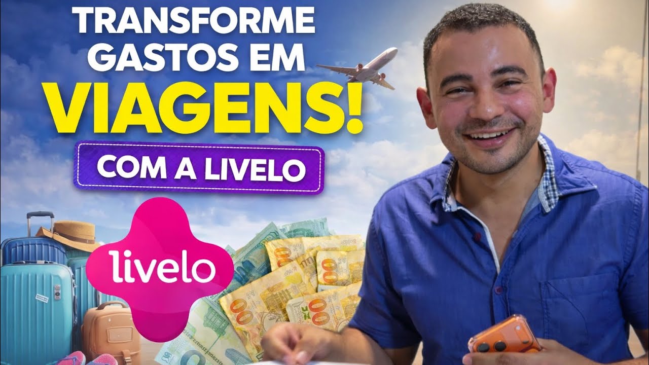 Transforme gastos em viagem com a livelo! #viagem 