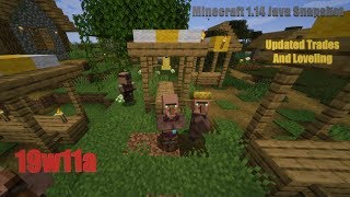 Minecraft 1.14 Java Snapshot 19W11A