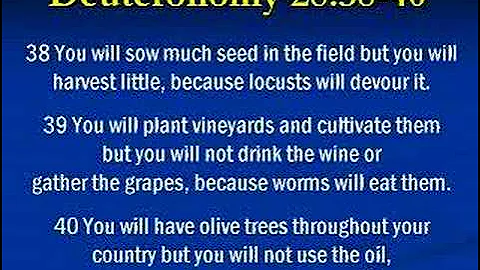Curses and Blessings - Deuteronomy 28 - Part Two of Three - FOTM1
