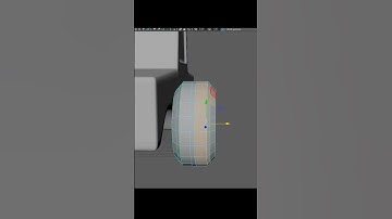 Lowpoly car 3d modeling in maya #shorts #3d