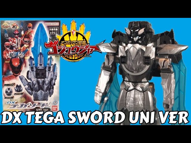 DX Tega Sword Uni Ver Review - No. 1 Sentai Gozyuger - YouTube