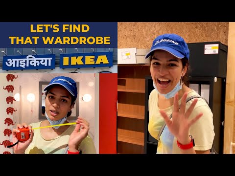 Will we find Alayna's Wardrobe at IKEA? | Shopping for Baby Daughter's room | Shikha Sin