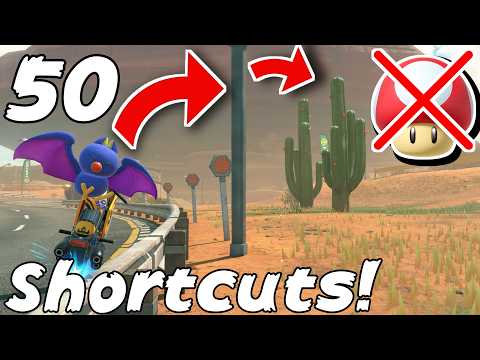 50 Shroomless Intermission Shortcuts in Mario Kart World!