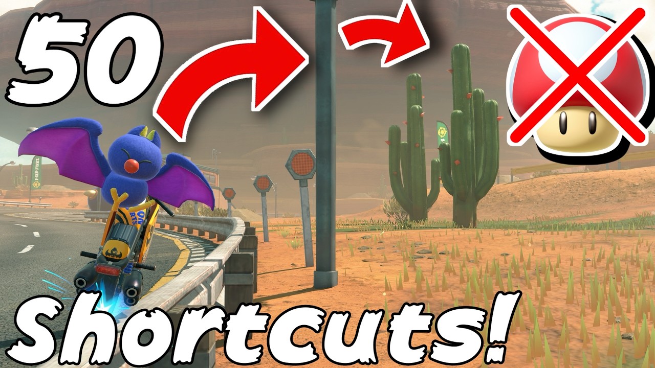 50 Shroomless Intermission Shortcuts in Mario Kart World!