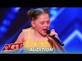 سمعها Annie Jones: Shy 12-Year-Old Aussie Girl SLAYS "Dance Monkey" On @America's Got Talent