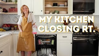 Kitchen Closing Routine As A Homemaker