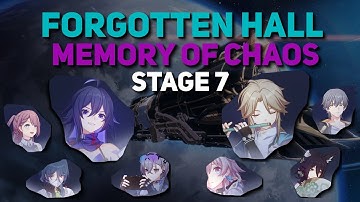 Star Rail 1.1 |  Memory of Chaos 7 | 3-star clear