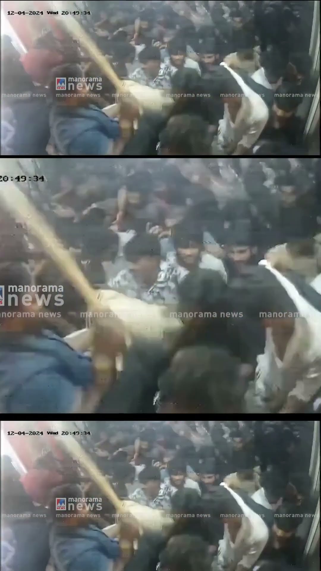 അല്ലു അര്‍ജുന്‍ വിവാദം; തിയേറ്റര്‍ അപകടത്തിന്‍റെ ദൃശ്യങ്ങള്‍ പുറത്ത് വിട്ട് പൊലീസ് | CCTV