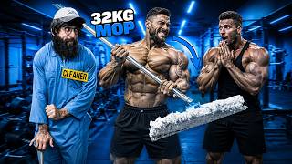 The Most Unexpected Strongman in the Gym 😳