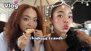 Summer Break Vlog In Korea Hang Out With Jenny Park, Eating, Shopping And Having A Sleepover